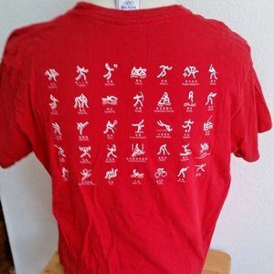 Rare Beijing China 2008 Summer Olympics "Events" T-Shirt